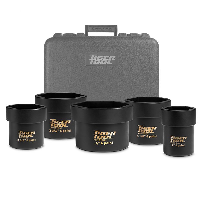 TIG-18200 Axle Nut Socket Set, 6 Point