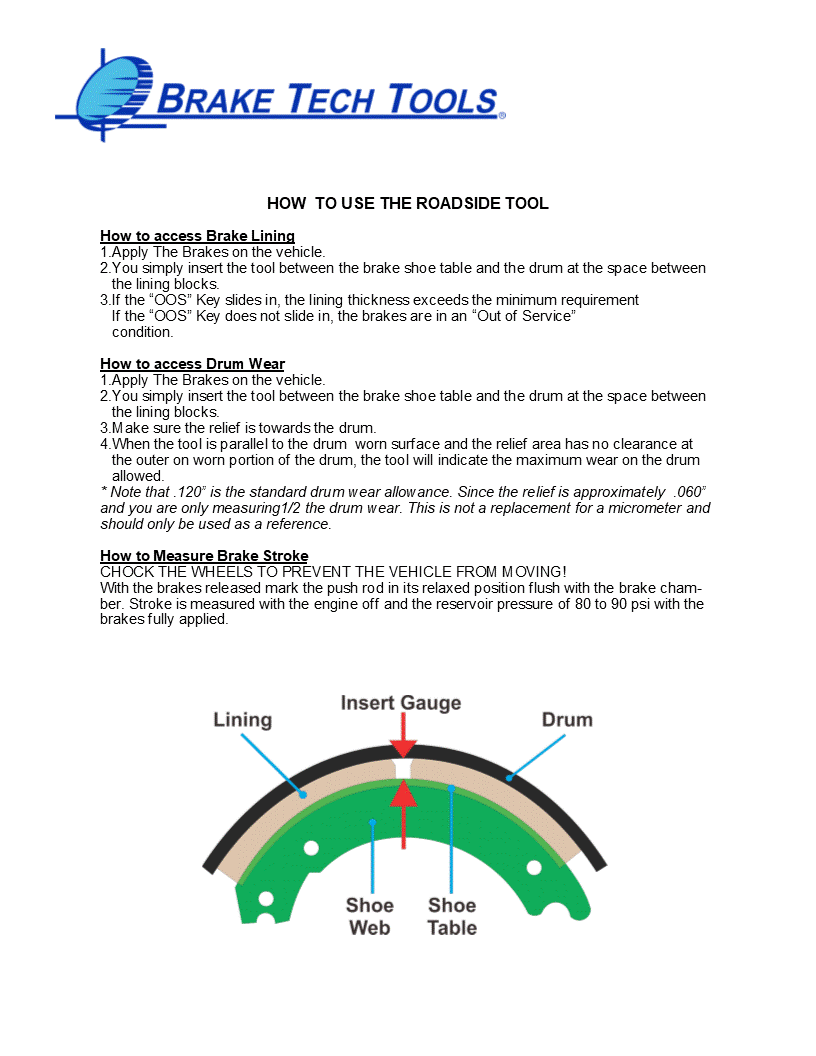 BT-1042SSC Shop Tool for Owner/Operator, Driver or Maintenance Technician