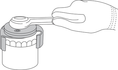 LIS-63600 Oil Filter Wrench, 2-1/2" - 3-1/8"