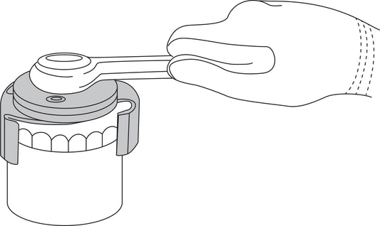 LIS-63600 Oil Filter Wrench, 2-1/2" - 3-1/8"