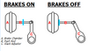 BT-106TK4 Air Brake Stroke Indicators, 4 Piece Kit for Trailers