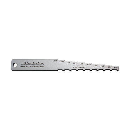 BT-1032T16 Technicians Gauge, Extended Length, Labeled in 16ths