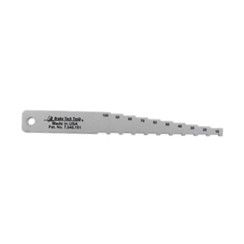 BT-1032TP Technician Gauge, Labeled in % for Extended Lining Extended Length