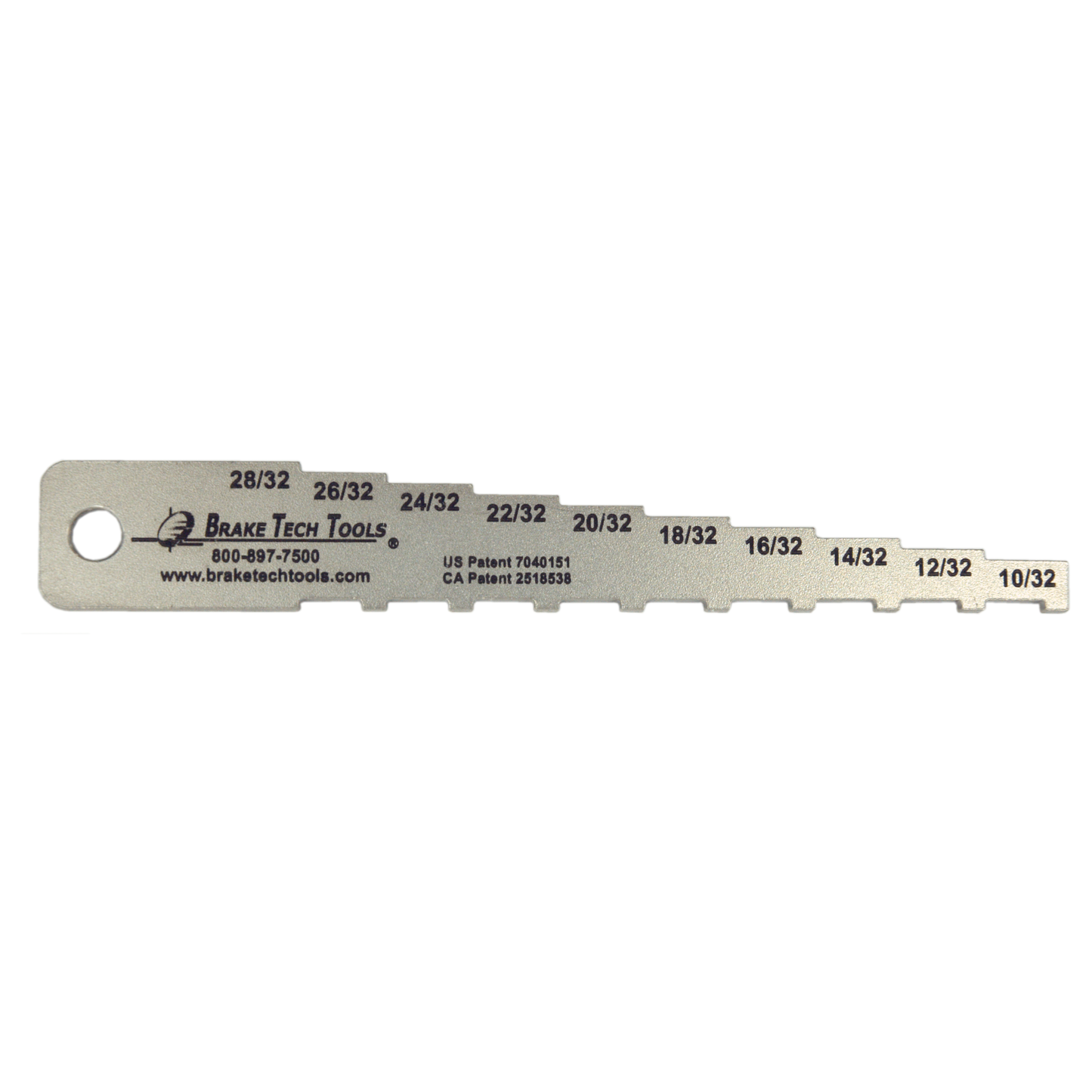 BT-1035T32 Pocket Tech Gauge, Labeled in 32nds