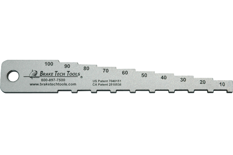 BT-1038TPE Pocket Tech Gauge, Labeled in Percentages
