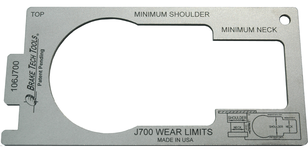 BT-106J700 Trailer King Pin Gauge