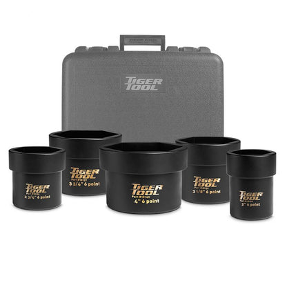 TIG-18200 Axle Nut Socket Set, 6 Point 
