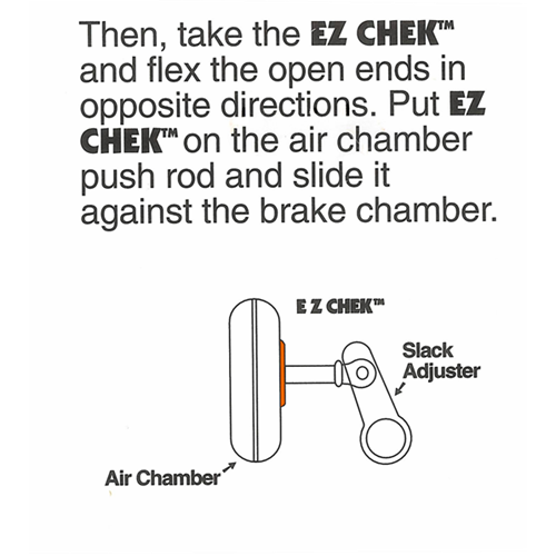 BC-100-625SD-200 Small Air Brake Stroke Indicators, 5/8" Push Rod Dia., 200/Bag