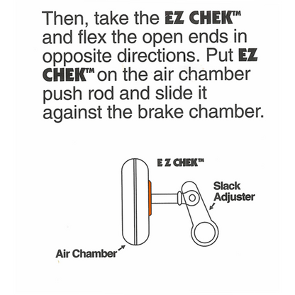 BC-100-625SD-200 Small Air Brake Stroke Indicators, 5/8" Push Rod Dia., 200/Bag