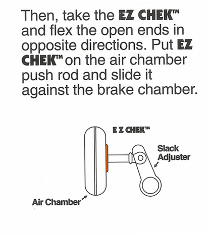 BC-100-TK4 Air Brake Stroke Indicators, 4 Piece Kit for Trailers