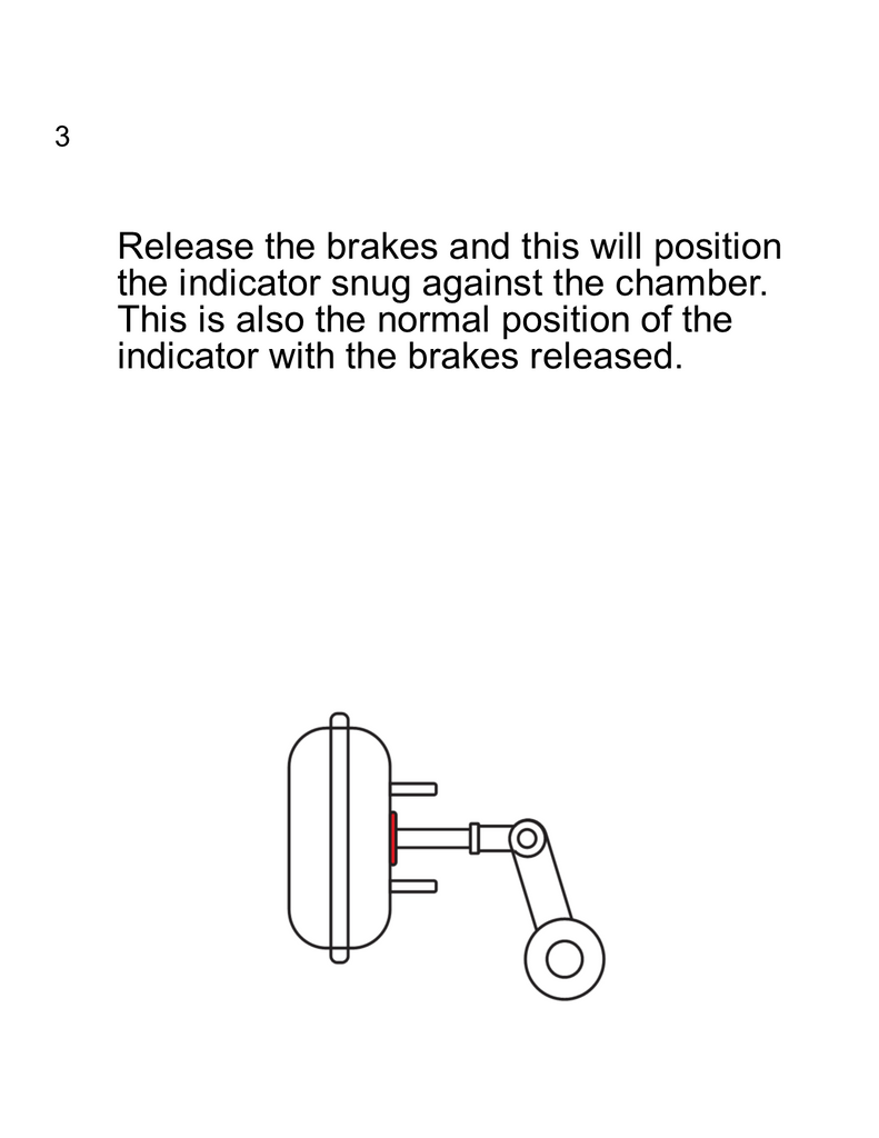 Brake Push Rod Stroke Indicators 5/8