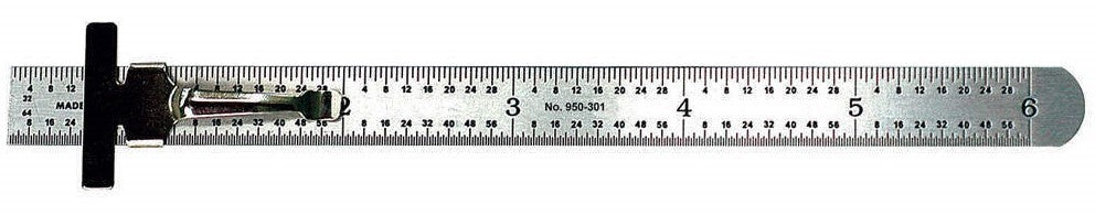 Mitutoyo 950-301 Pocket Steel RuleImperial Measuring System